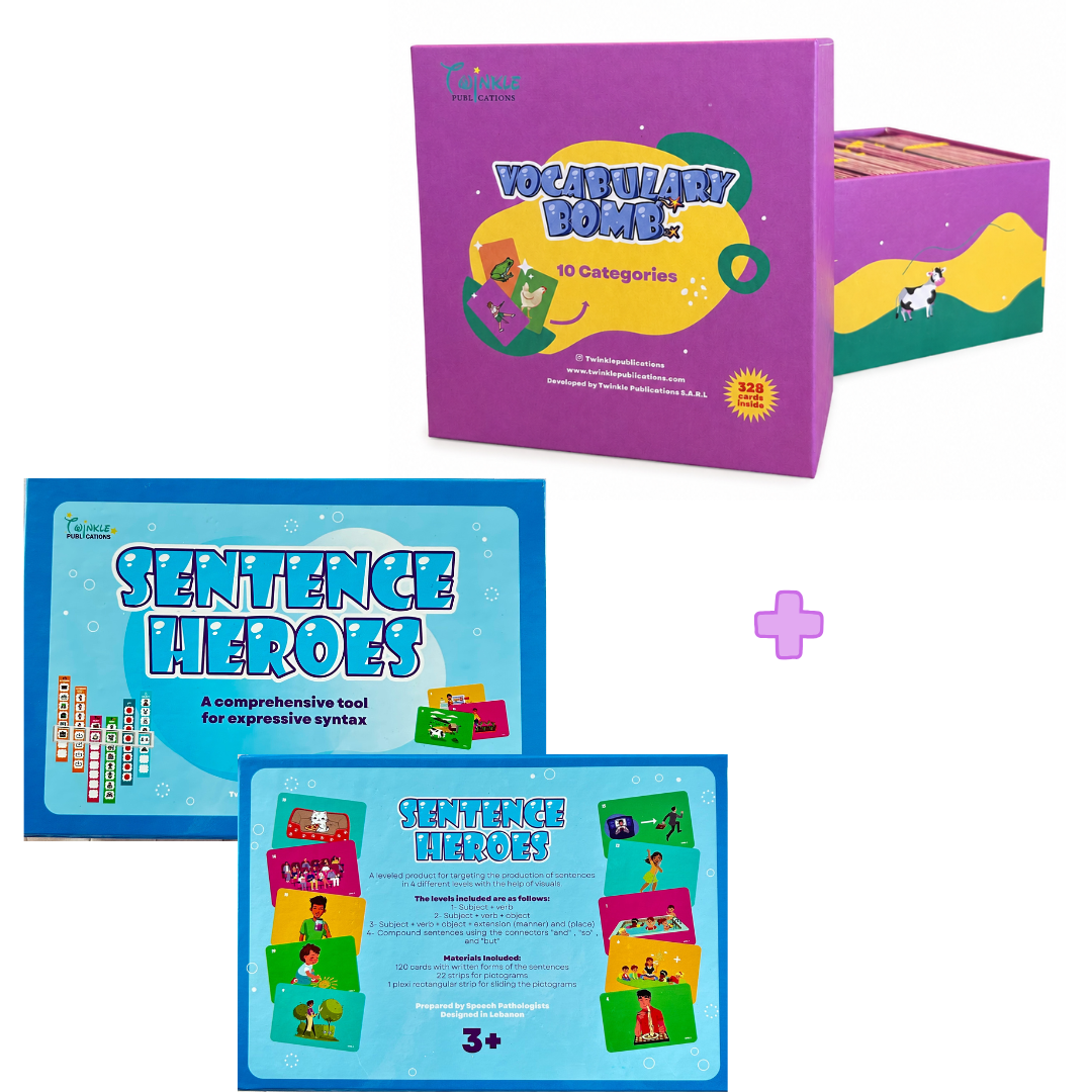 Vocabulary Bomb & Sentence Heroes